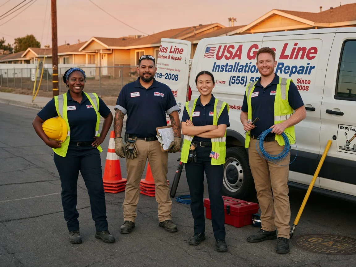 Gas Line Installation company in Ionia, IA